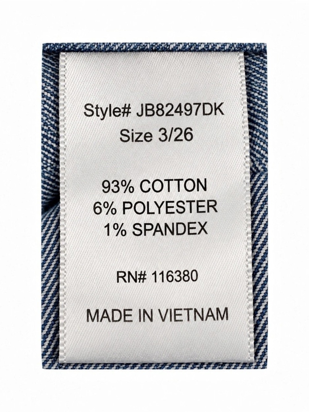 Judy Blue High Rise Cropped Wide Leg Jeans Distressed Size 3/26 - Picture 5 of 5